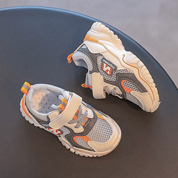 Dječje casual tenisice s naljepnicama i ravnim potplatom