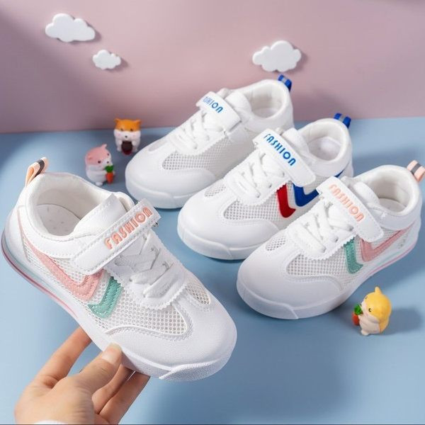 Bērnu ikdienas kedas ar uzlīmēm un uzrakstu divās krāsās