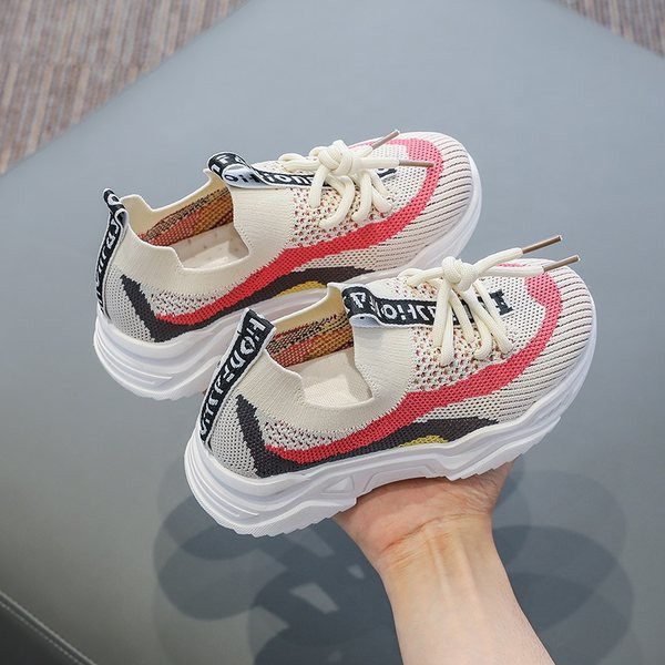 Dječje tekstilne tenisice s oversize i vezicama