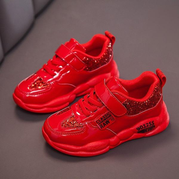 Dječje tenisice za djevojčice s naljepnicama i sjajnim česticama