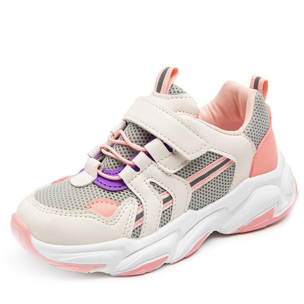 Sportske dječje tenisice s mrežicom i amblemom