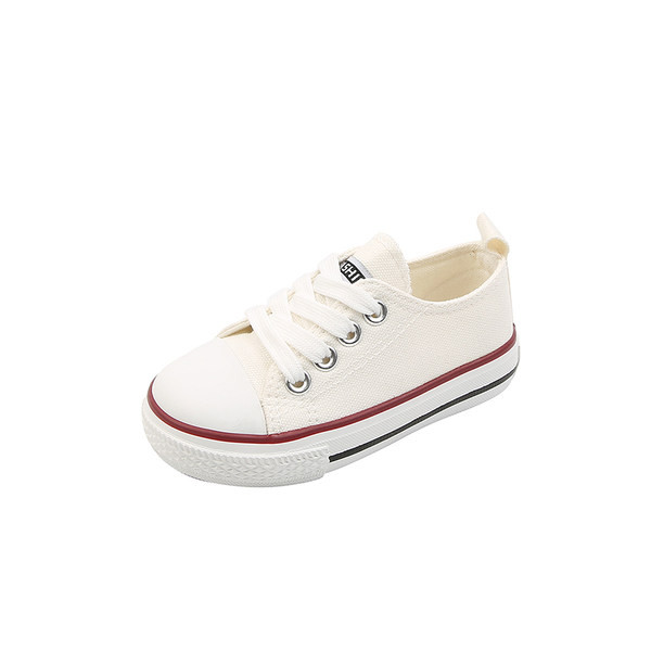 Jednobojni model dječjih tenisica - unisex model s vezicama