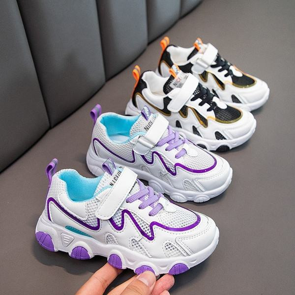 Dječje tenisice s mrežicom i naljepnicom - za djevojčice i dječake