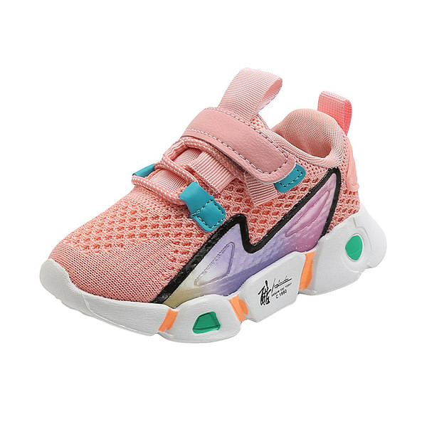 Dječje proljetne tenisice s naljepnicom i vezicama