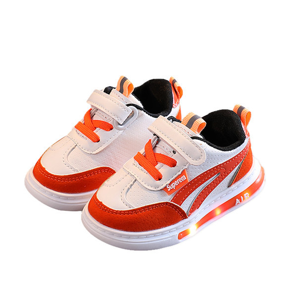 Svjetleće dječje tenisice na čičak