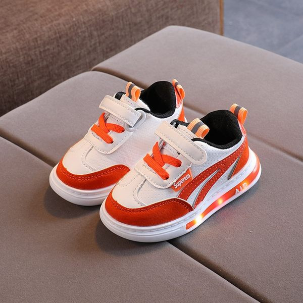 Svjetleće dječje tenisice na čičak