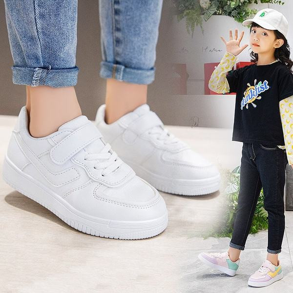 Šarene dječje tenisice od eko kože sa naljepnicama