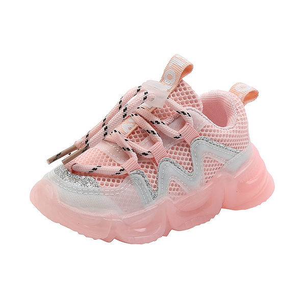 Svjetleće dječje tenisice s vezicama za djevojčice i dječake