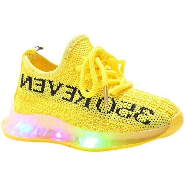 Dječje ležerne tenisice s vezicama i svjetlećim potplatom