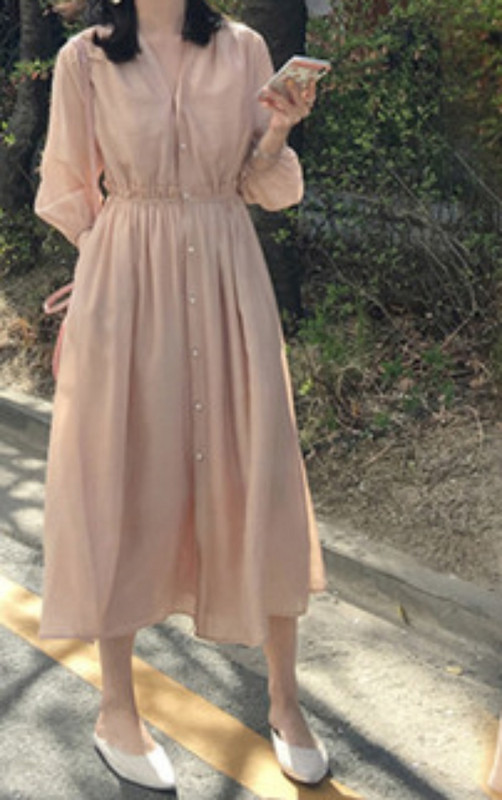 Ležerna haljina dugog kroja za trudnice