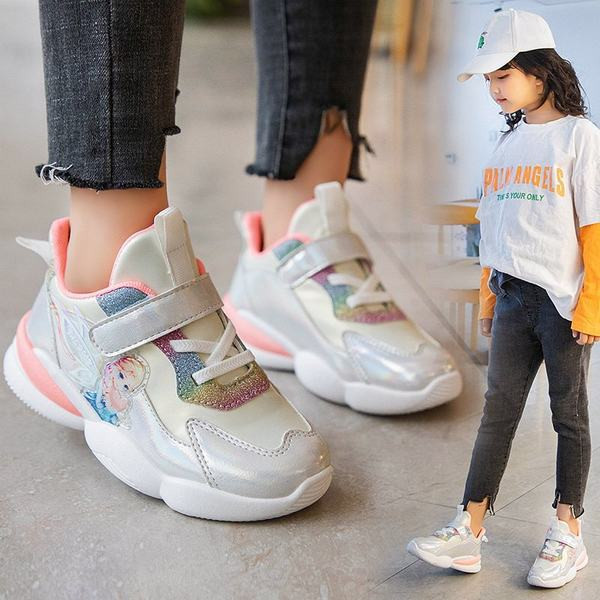 Bērnu kedas ar spīdīgu efektu - divi modeļi