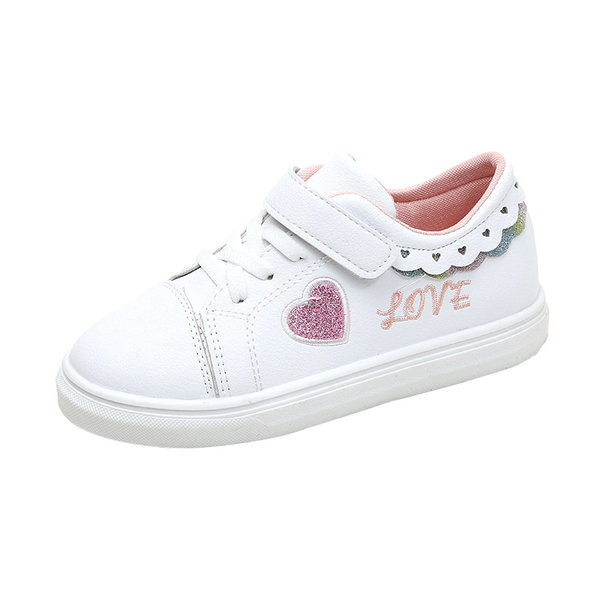 Moderne tenisice za djevojčice s vezom i brokatom