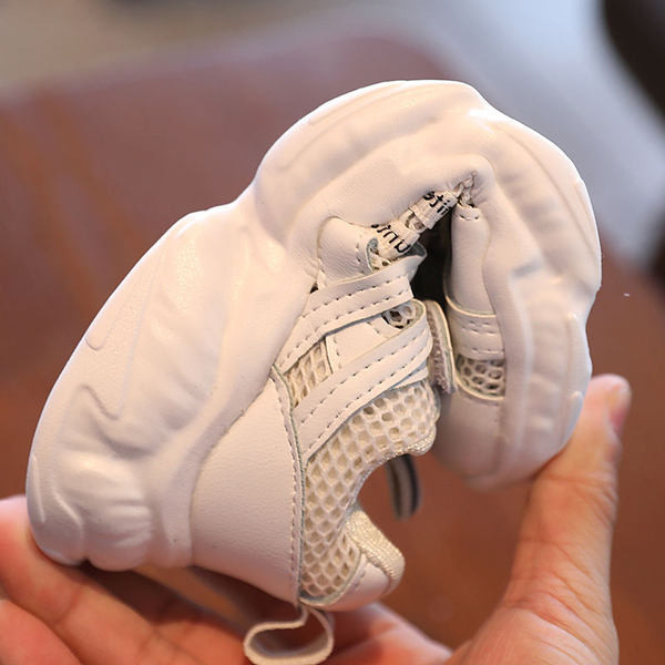 Dječje ležerne tenisice od prozračne tkanine s grubim potplatom