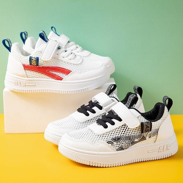 Vasaras kedas meitenēm ar velcro sieta ielāpiem