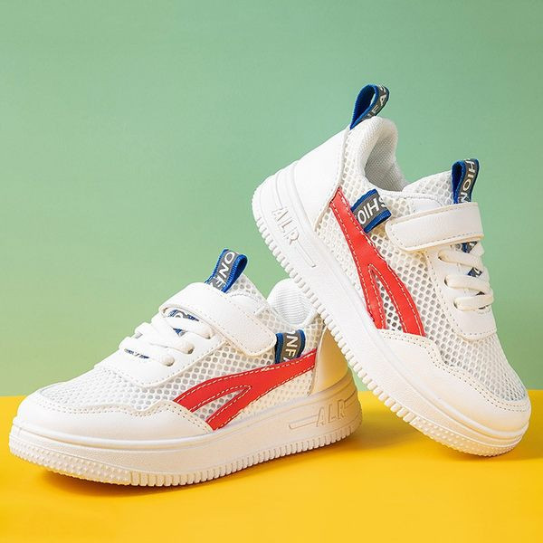 Dječje mrežaste tenisice s naljepnicama i vezicama u dvije boje