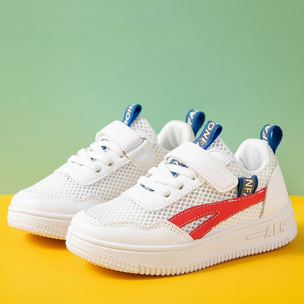 Dječje mrežaste tenisice s naljepnicama i vezicama u dvije boje