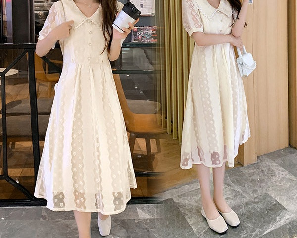 Ženska haljina modernog kroja za trudnice