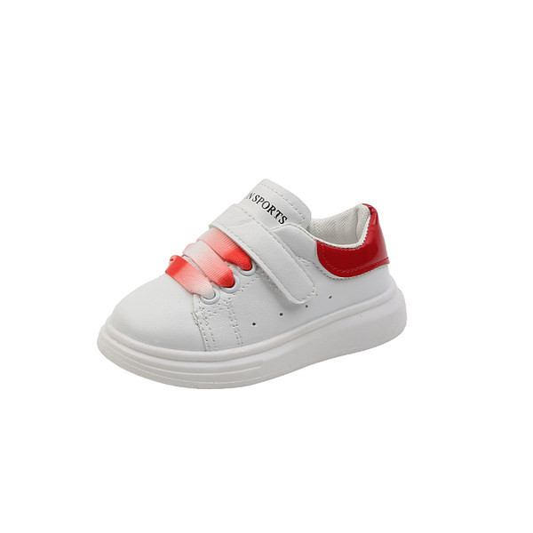 Dječje kožne tenisice s ravnim potplatom i vezicama