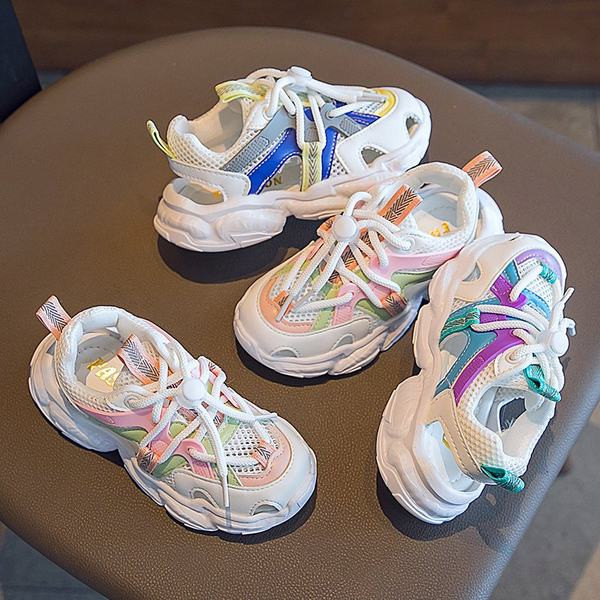 Dječje ljetne tenisice sa vezicama u tri boje