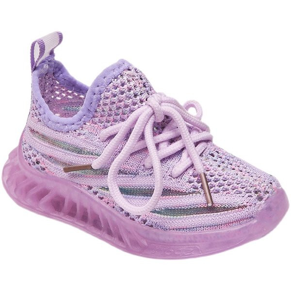 Dnevne dječje prozračne tenisice sa svjetlećim potplatom - za djevojčice