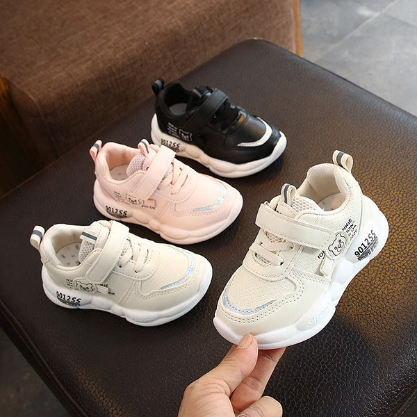 Ležerne tenisice od kože s printom medvjeda