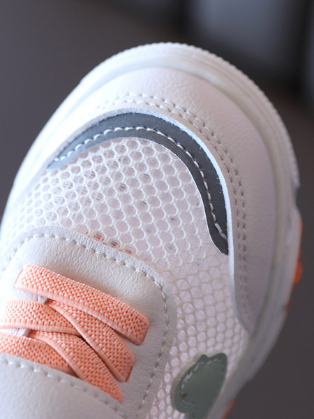 Ljetne dječje tenisice za djevojčice sa 3D aplikacijom - mrežicom