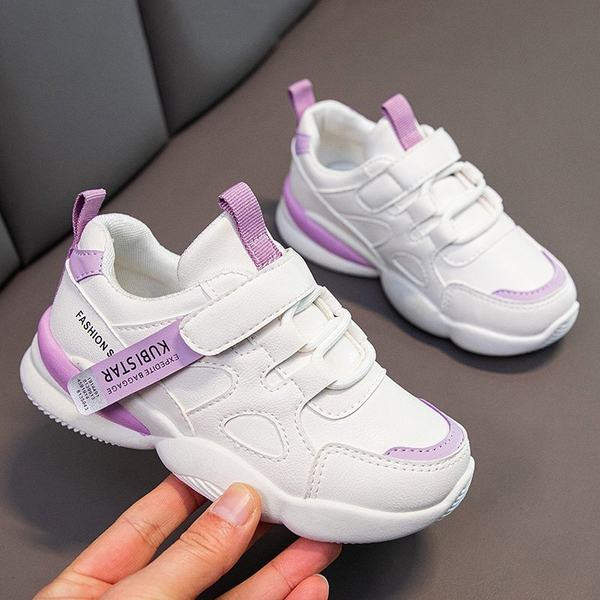 Kožne dječje tenisice s trakom i vezicama