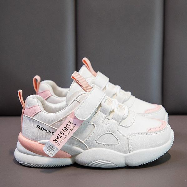 Kožne dječje tenisice s trakom i vezicama