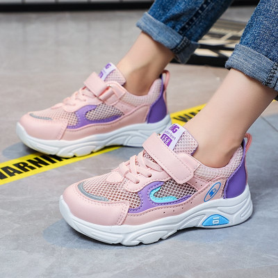 Dječje casual tenisice sa naljepnicom i mrežicom u više boja