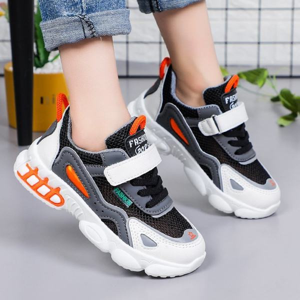 Dječje casual tenisice sa naljepnicom i mrežicom u više boja