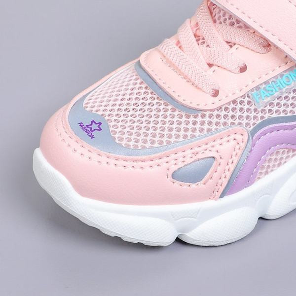 Dječje casual tenisice sa naljepnicom i mrežicom u više boja