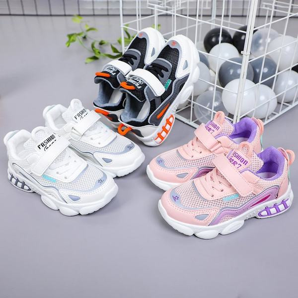 Dječje casual tenisice sa naljepnicom i mrežicom u više boja