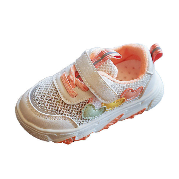 Dječje tenisice s potplatima u boji i naljepnicama u dvije boje