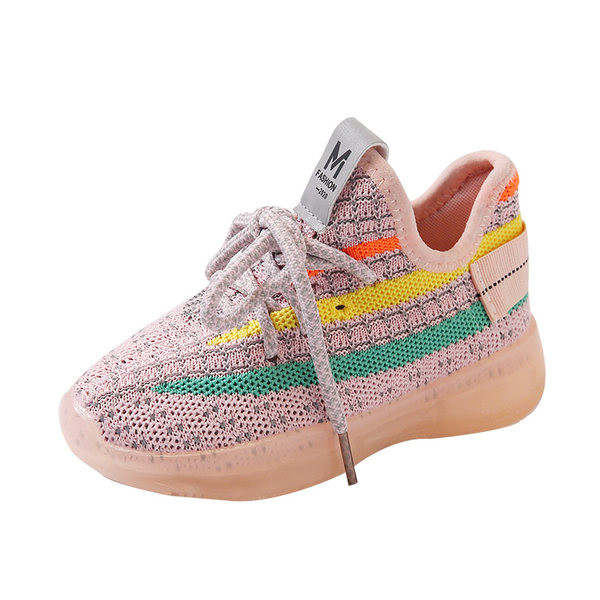 Dječje proljetne tenisice izrađene od tekstilne prozračne tkanine