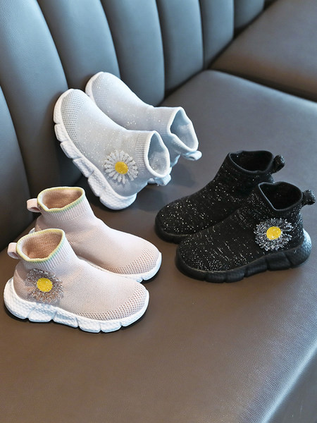 Novi model aktualnih dječjih tenisica za djevojčice s ukrasom - tratinčica