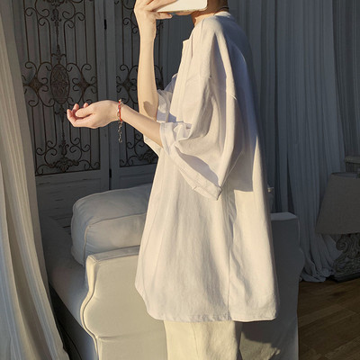 Ženski casual široki model majice s 3/4 rukavima