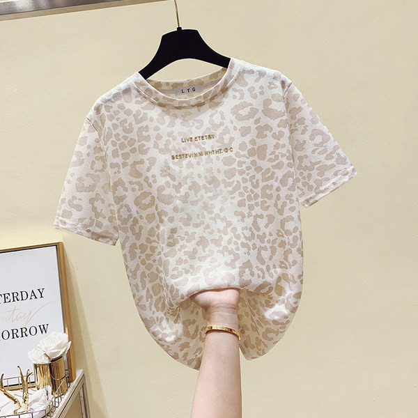 Ženska majica s leopard printom - dva modela