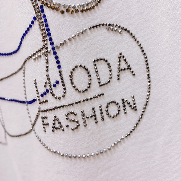 Ženska majica s ukrasom medvjedića i kratkim rukavima