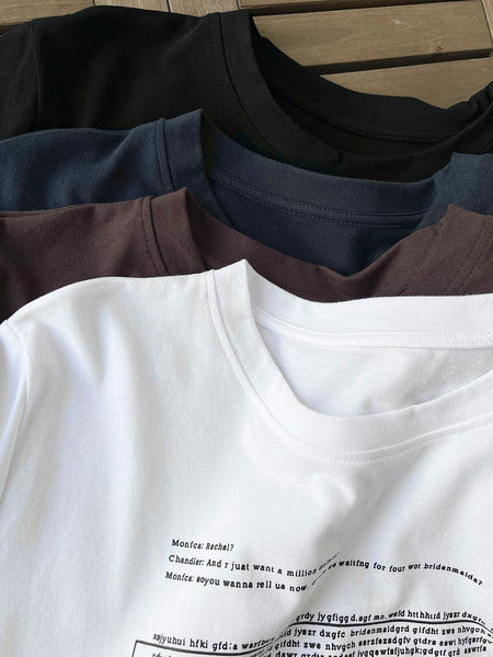 Ležerna ženska majica s aplikacijom i kratkim rukavima