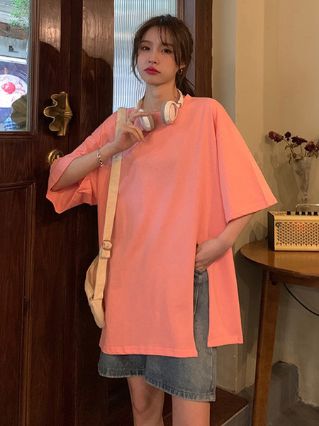 Ženska bluza s 3/4 rukavima i prorezom sa strane