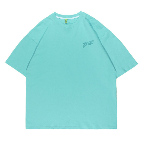 Ženska casual majica s natpisima i ovalnim izrezom