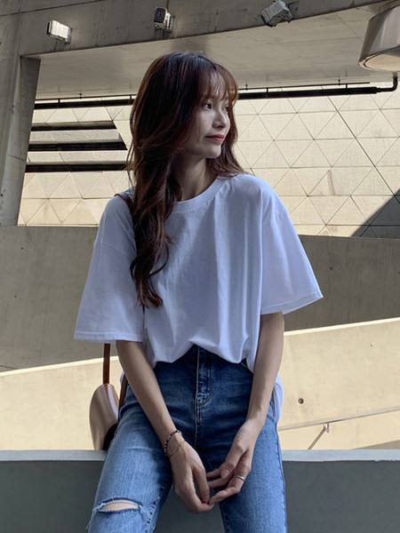 Ženska obična majica s okruglim izrezom