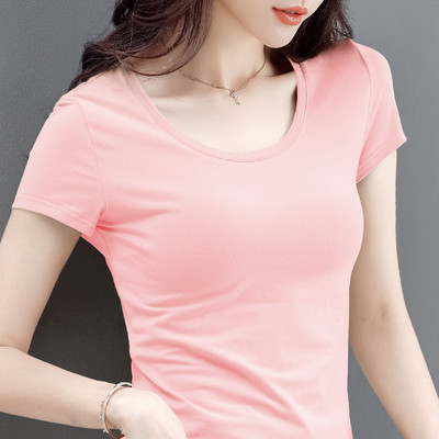 Γυναικείο μπλουζάκι με λαιμόκοψη