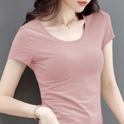 Γυναικείο μπλουζάκι με λαιμόκοψη