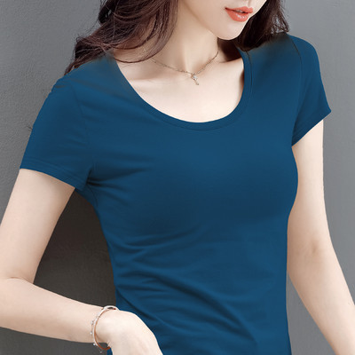 Γυναικείο μπλουζάκι με λαιμόκοψη