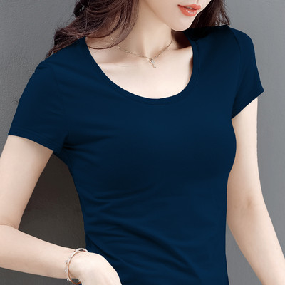 Γυναικείο μπλουζάκι με λαιμόκοψη