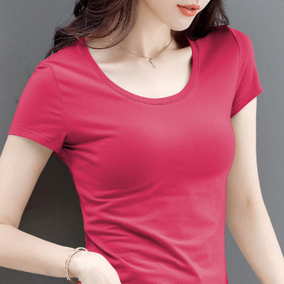 Γυναικείο μπλουζάκι με λαιμόκοψη