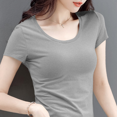 Γυναικείο μπλουζάκι με λαιμόκοψη