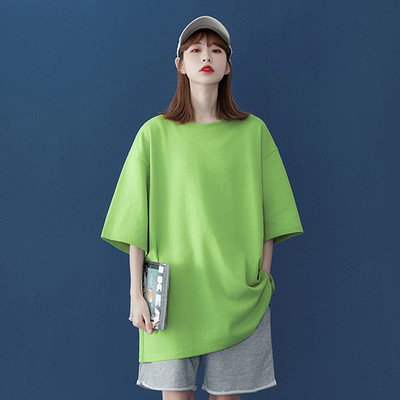 Απλή γυναικεία μπλούζα με οβάλ λαιμόκοψη - πολλά χρώματα