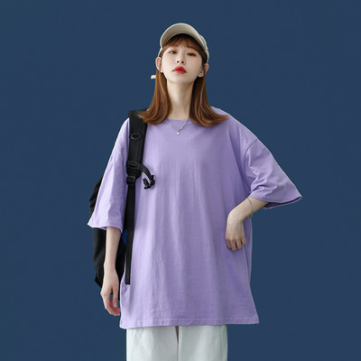 Απλή γυναικεία μπλούζα με οβάλ λαιμόκοψη - πολλά χρώματα